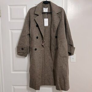 Belle & Bloom oversized wool coat